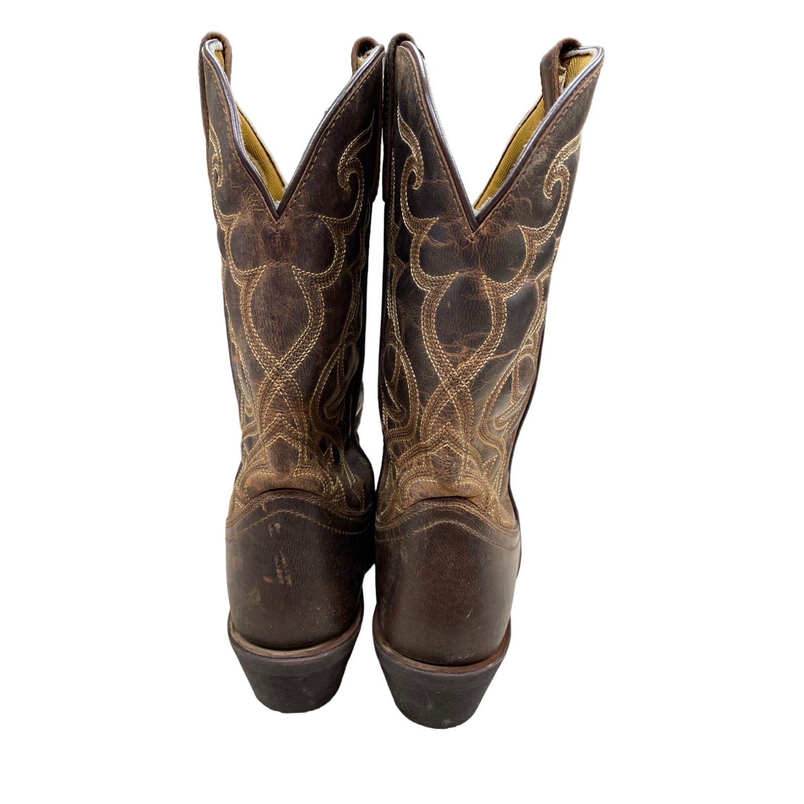 Laredo Maddie Women's Brown Cowboy/Western Leather Boots Size 8.5SKU