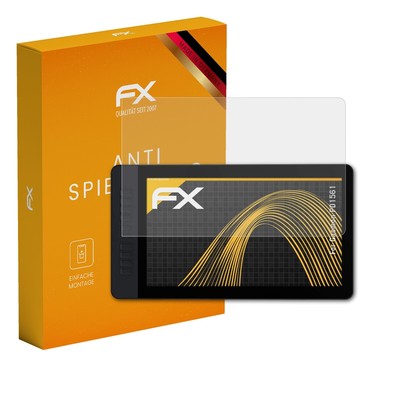 atFoliX 2x Displayfolie für Gaomon PD1561 Schutzfolie matt&stoßfest Folie
