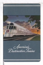 Single Railroad Playing Card "Chicago Burling, Quincy, CBQ-10b" Bollhagen, Stand