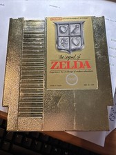 The Legend of Zelda Gold Nintendo NES-ZL-USA