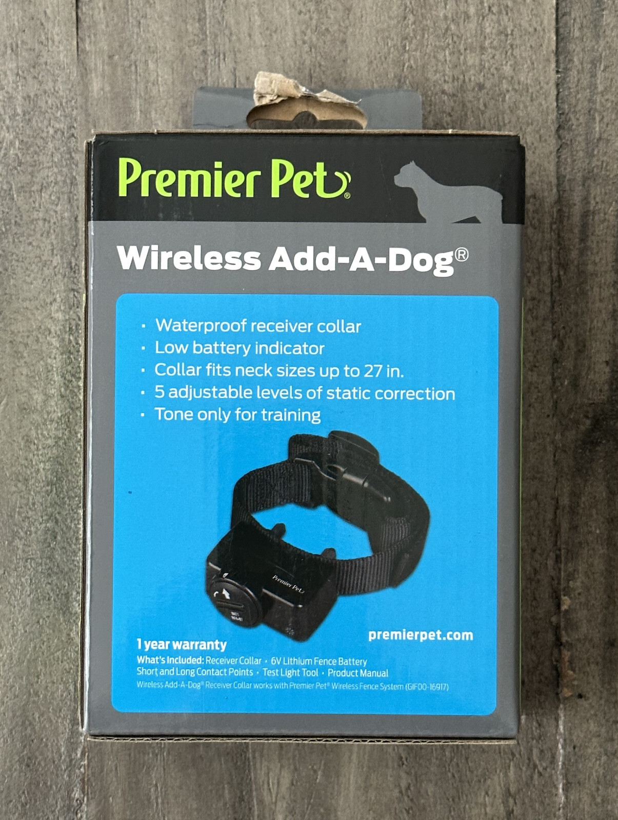 Premier Pet GIF0016918 Wireless AddADog Collar for Wireless Fence New eBay