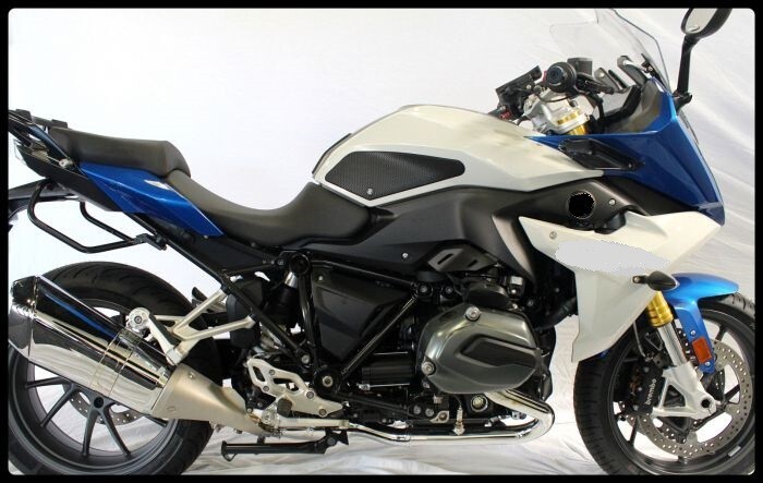 TechSpec SNAKE SKIN TANK GRIPS for BMW R1200 / 1250 RS (2015 - CURRENT)