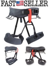 Black Diamond Momentum Climbing Harness (Graphite, Small) NEW W/ TAGS! FAST!