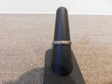 Vintage 925 Sterling Silver Wedding Band Ring Size 7 1/2