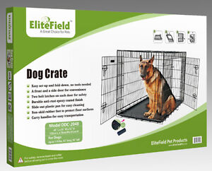 Elitefield Dog Crate Size Chart