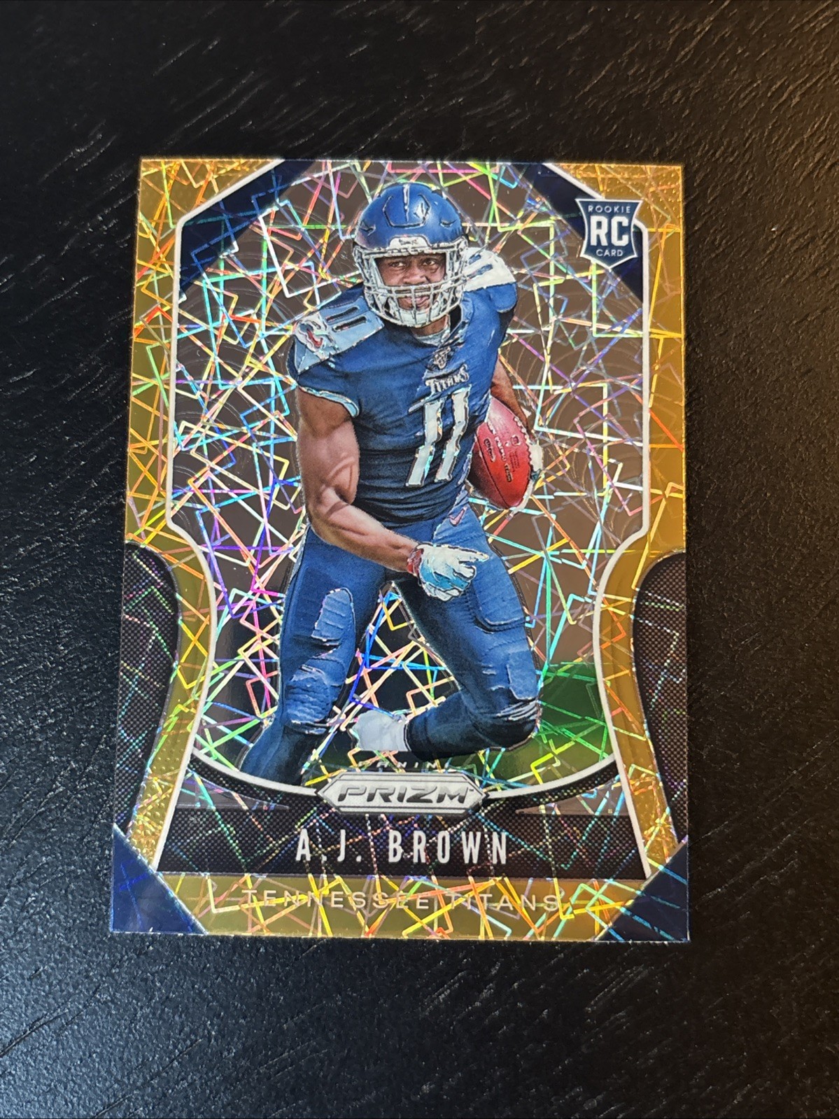 2019 Panini Prizm A.J. Brown Lazer Rookie Card RC #344