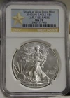 2012 (W)  US Silver Eagle $1 NGC MS70 Early Release