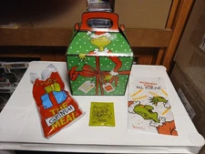 McDonald's The Grinch Meal! Rare!HTF! SOLD OUT! LOT OF 4 Excellent X-mas Gift