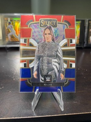 2024 Panini Select WWE - Concourse Nia Jax #94 Red & Blue Parallel