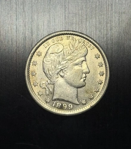 1899 BARBER QUARTER *UNC DETAILS
