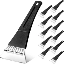 Lasnten 6 Pcs Car Ice Scraper Windshield Ice Scraper Winter Car Accessories to R