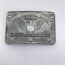 NRA Leadership Award Freedom Belt Buckle