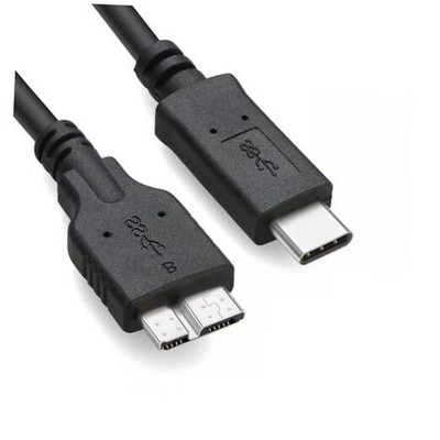 3FT External Hard Drive Cord to USB C for Western Digital WD My Passport,