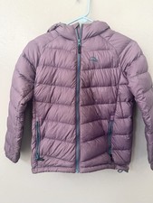 L.L.Bean Kids Ultralight 650 Down Filled Puffer Jacket Coat Large 14-16 Purple