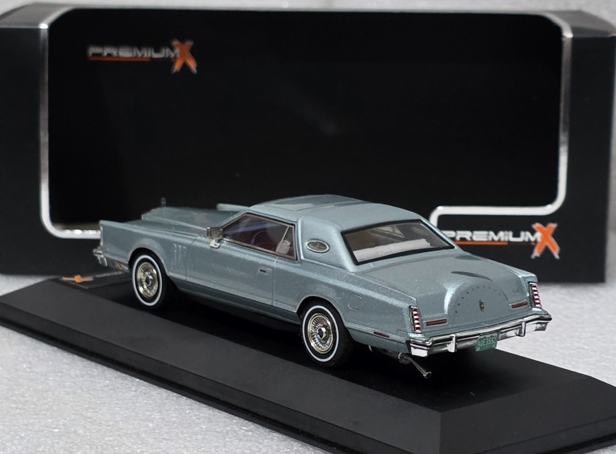 NEOネオ/'79 Lincolnリンカーン コンチネンタル マークV 1/43 Lincoln Continental Mark V Diamond Edition 1979 Blue Met 1:43