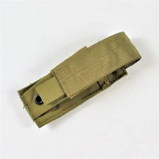Eagle Industries SFLCS Flat Extended M9 Single Mag Pouch 9mm Pistol Khaki NSN