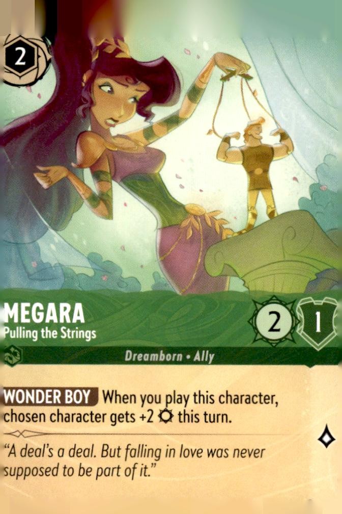 Megara - Pulling the Strings 87/204 Common The First Chapter Lorcana Near Mint