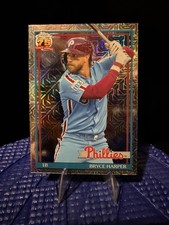 Topps 2026 Series 1 1991 Chrome Silver Mojo Bryce Harper Phillies #91C-57