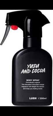 Yuzu and Cocoa Lush Body Spray EXP 8/23/28
