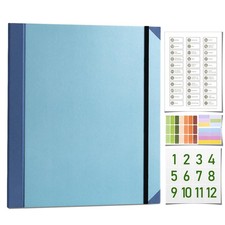 The Life Book Document Organizer - Binder for Important Documents, Blue