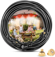 Misters for outside Patio, 50 FT Misting System for Cooling Outdoor, Mister Syst