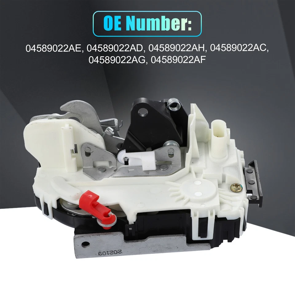 Motor actuador de cerradura de puerta eléctrica lateral izquierdo personalizado para Jeep Wrangler JK 2007-2018 Foto 4 de 4