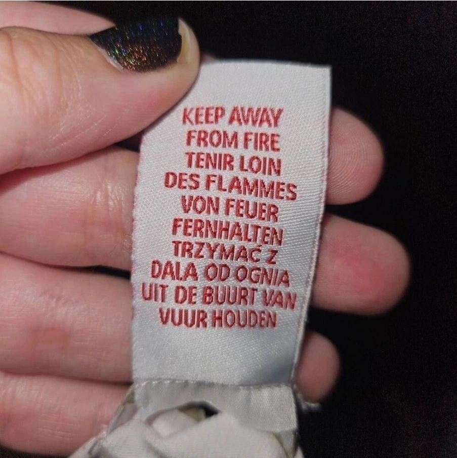 Vestido Savannah Blanco Con Corazones Rosa Gris Y Negro Mangas Volantes Bebé 24M Foto 3 de 4