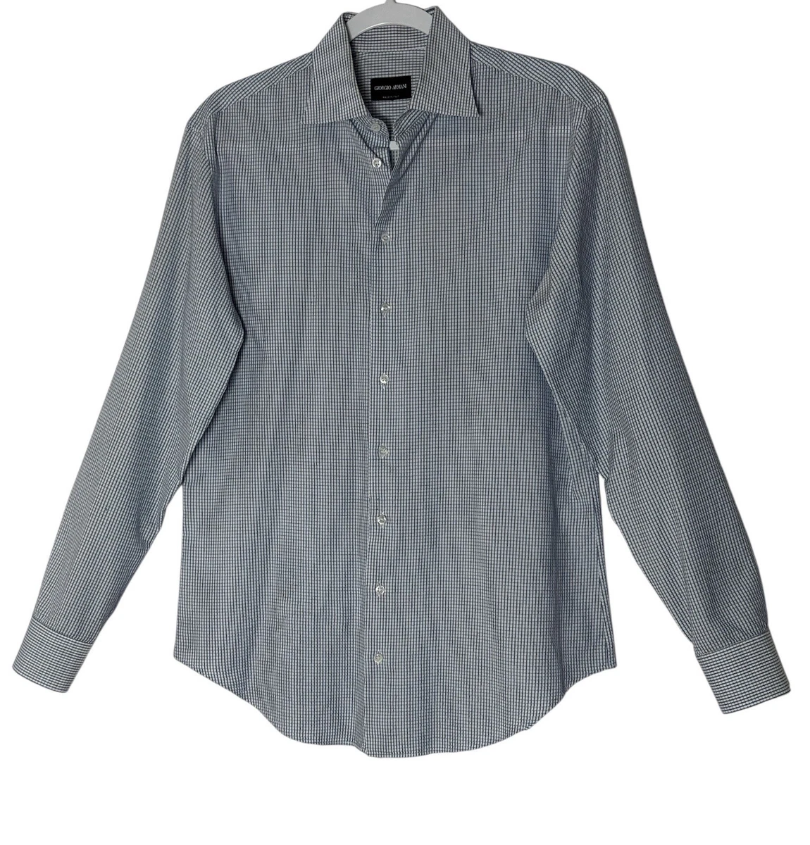 Giorgio Armani Plaid Dress Shirts for Men for sale | eBay