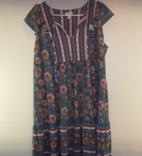 MATILDA JANE FLUTTER SLEEVE HEART TO HEART DRESS SIZE MEDIUM