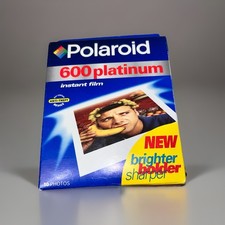 Polaroid 600 Instant Film Color Shield 10 Exposures Expired 12/99 NIB