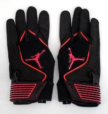 Nike Jordan Fly Elite Batting Gloves Men's Large Black/Infrared 23