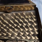 Ronson Antique Gold ToneCompact/ Cigarette Case Lighter with Black Enamel — photo 5