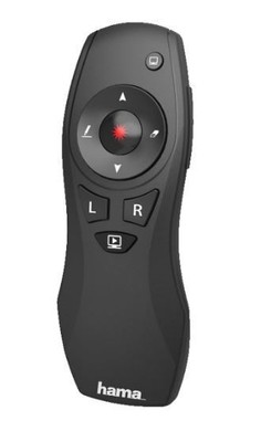 HAMA X-Pointer 6in1 Wireless-Laser-Presenter, Schwarz