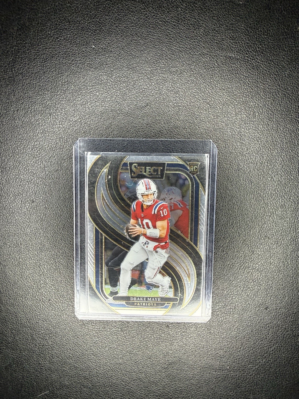 2024 Panini Select - Premier Level Drake Maye #113 Silver Prizm (RC)