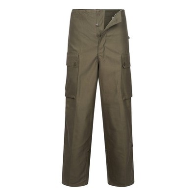 【50‘s】DUTCH Military Field Cargo Pants Original Dutch Army Trouser Heavy Duty Military Cargo Durable Work