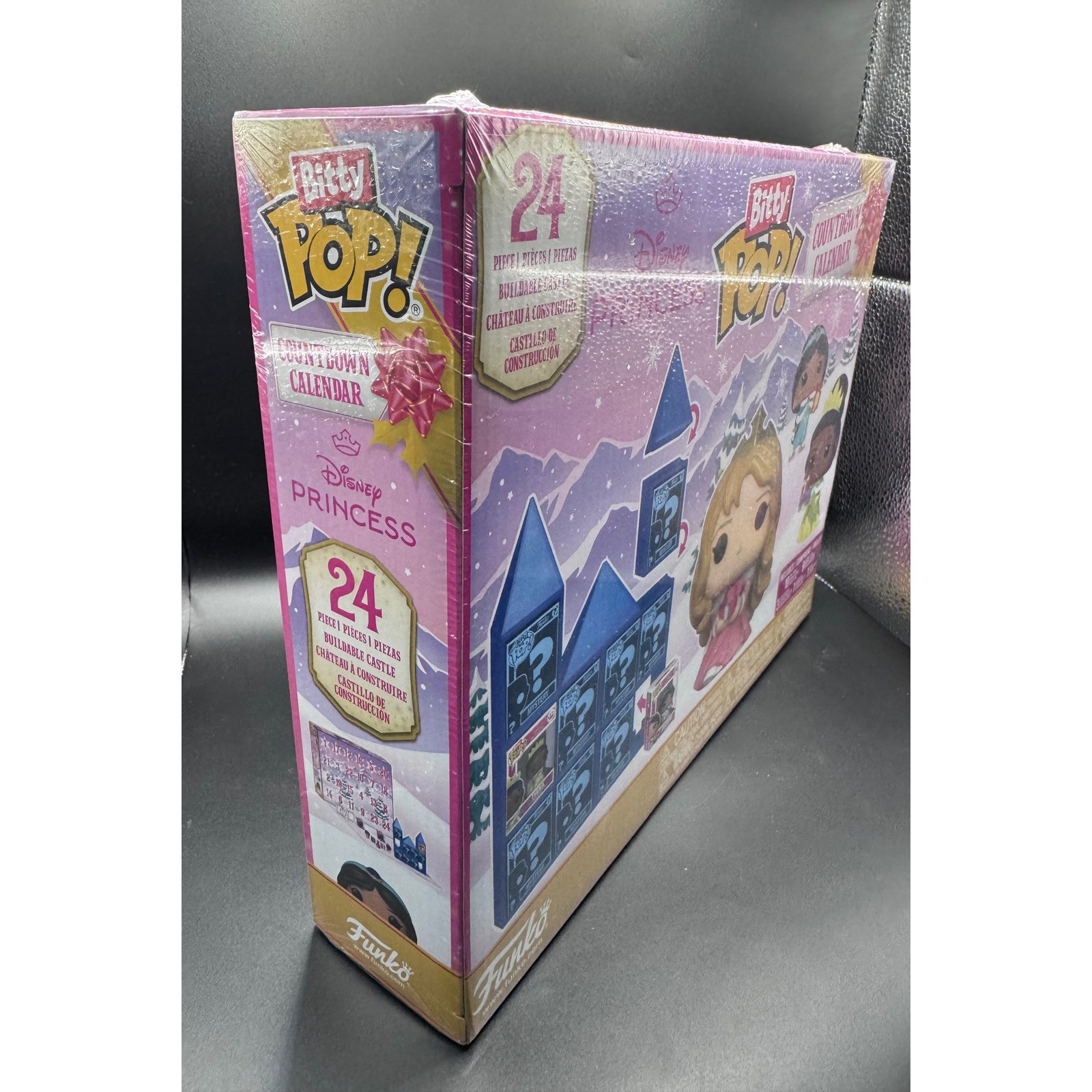 Funko Disney Princess Bitty Pop Countdown Calendar 24Piece Advent Set New Sealed - Thumbnail 2