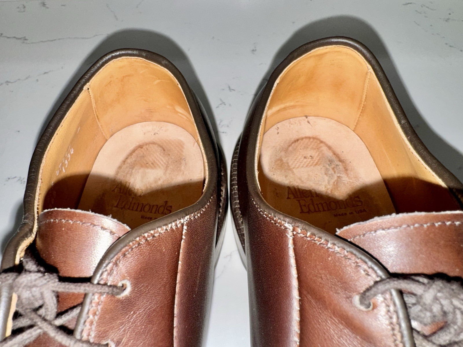 Allen Edmonds Seneca Brown Split Toe Derby Bluche… - image 14
