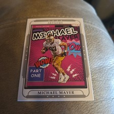 2023 SAGE Artistry Silver #88 Michael Mayer Rookie Las Vegas Raiders