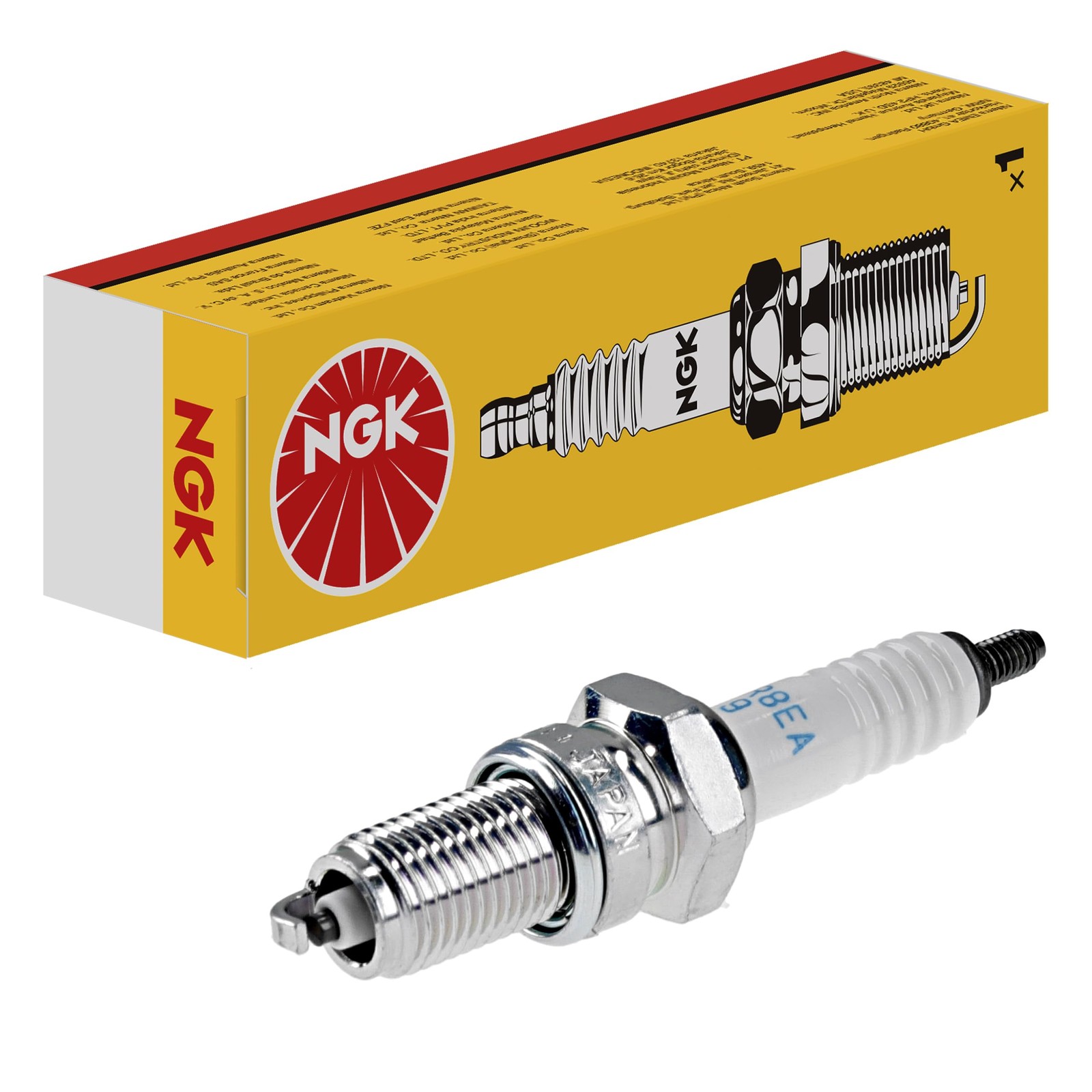 NGK Spark Plug DPR8EA-9 4929 DPR8EA-9, Silver