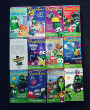 VeggieTales VHS Bundle- Lot of 12 -Larry Boy,Esther,Silly Song Countdown-TESTED