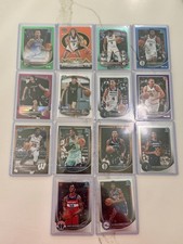 Lot of (59) 2025-26 Bowman Basketball Auto/Numbered/Refractors/Inserts/Base