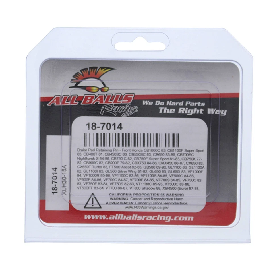 All Balls Front Caliper Bolt Kit 18-7014 For Honda CB 1100 F Super Sport 83 - Изображение 4 из 4