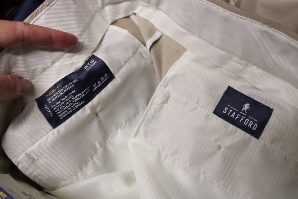 Short Homme Player 101 - Taille 32, Coupe Plate, 100% Coton, Bleu, Occasion Très Bon état