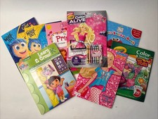 Lot Of 8 Sticker And Coloring Books 30 Value