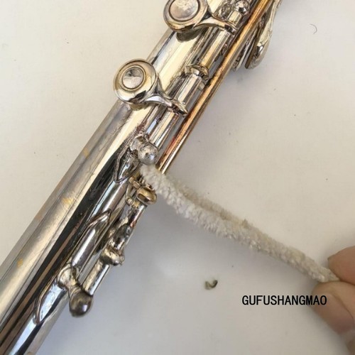 Saxophon Flöte Reparatur Reinigungsset Werkzeugteile Wartungswerkzeug Tupfergurt 50tlg - Bild 7 von 9