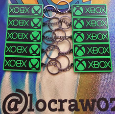 3D PRINTED XBOX LOGO KEYCHAIN NOSTALGIA POKEM...