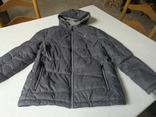 Spyder Jacket Boys Large 14/16 Gray Insulated Quilted Fleece Lined Nexus Puffer