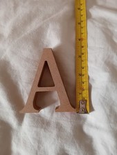 Freestanding Wooden A Letter (marked)