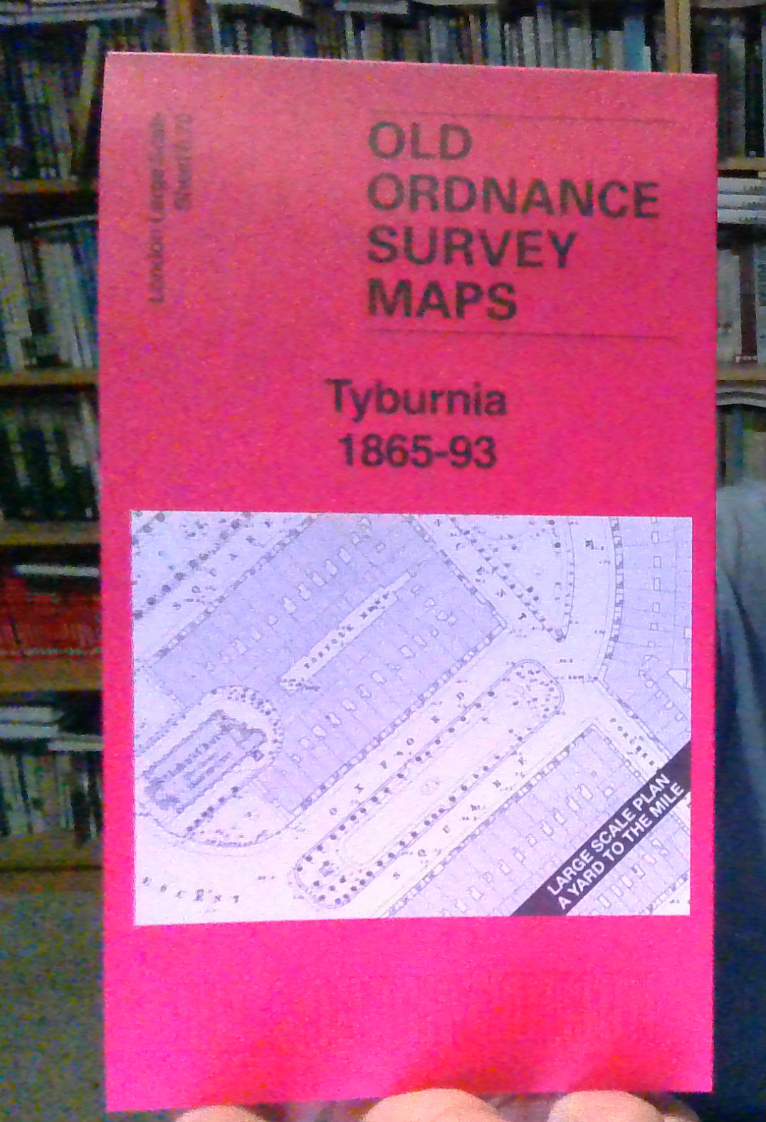 MAP OF Tyburnia 1865-93 London Large Scale 6.70 by Pamela Taylor