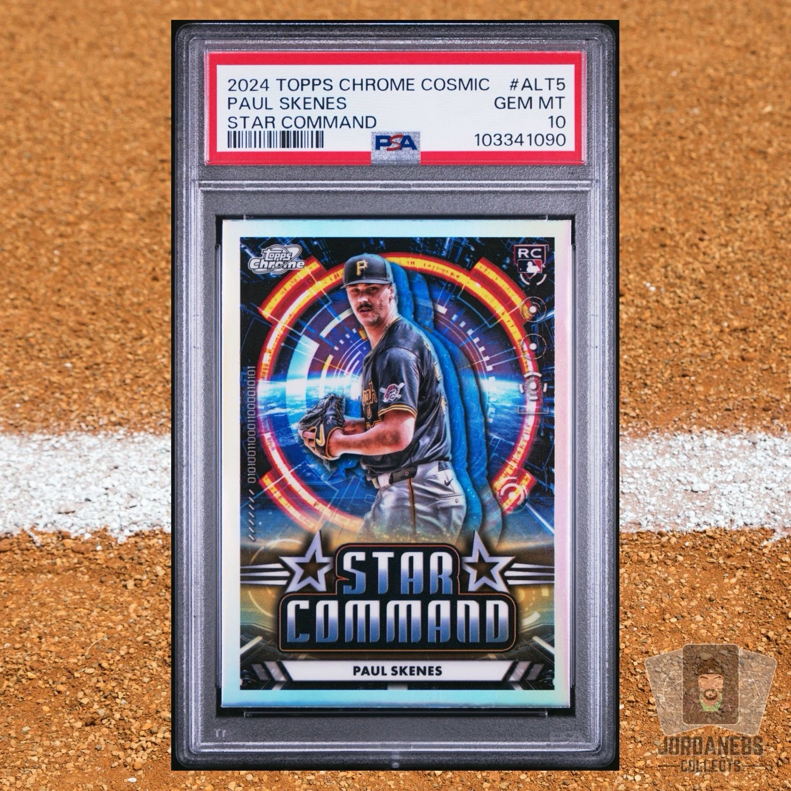 ポールスキーンズ 直筆サインカード75シリ Paul Skenes Topps